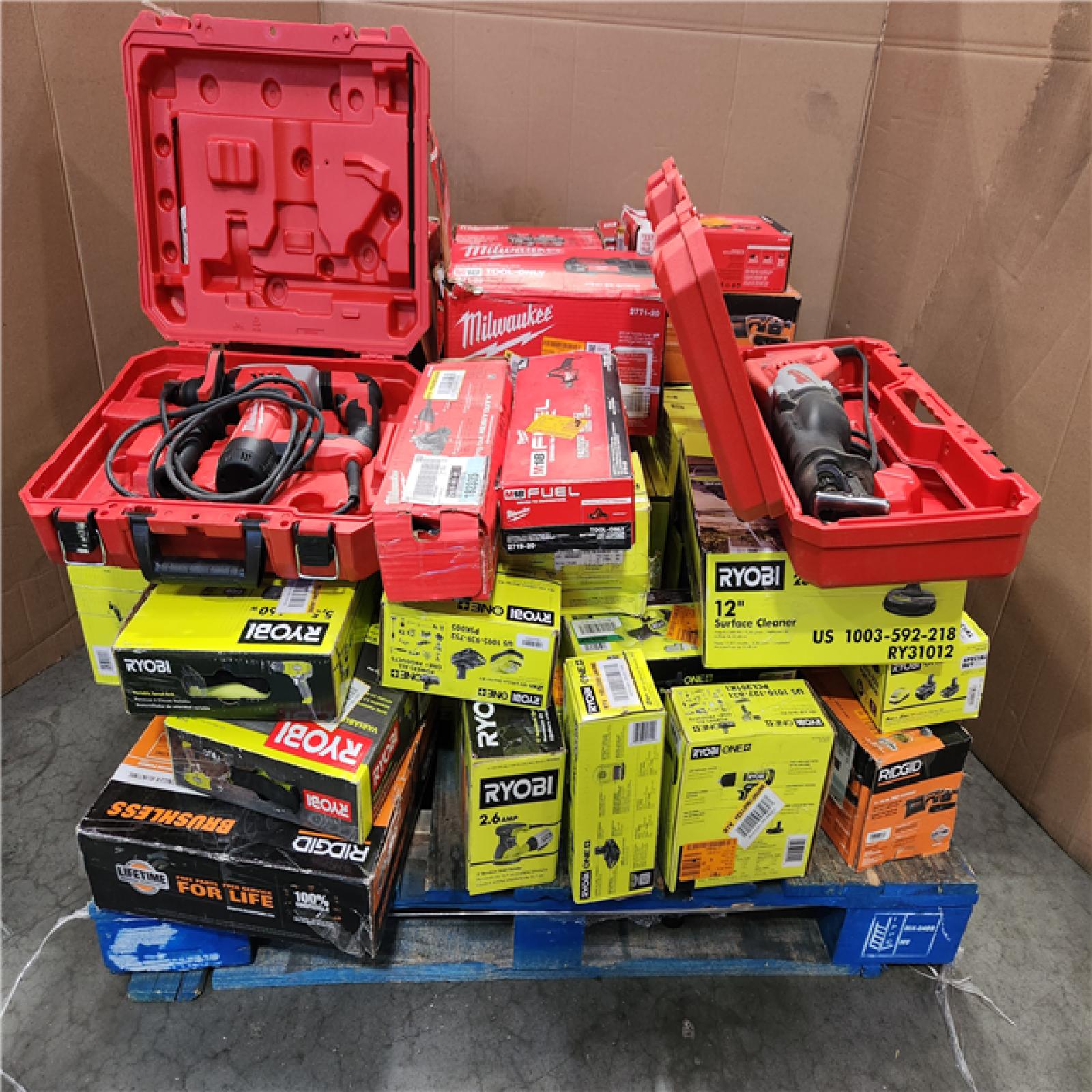 CALIFORNIA AS-IS TOOL PALLET