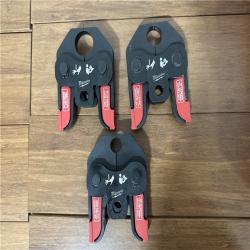 California AS-IS Milwaukee M18 Short Throw Press Tool Kit with Pex Crimp Jaw, includes (2) Batteries, Charger & Hard Case