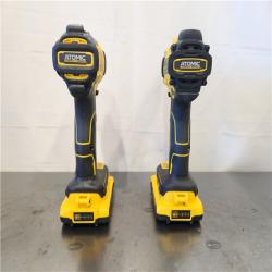 AS-IS- DEWALT ATOMIC 20-Volt MAX Lithium-Ion Cordless Combo Kit