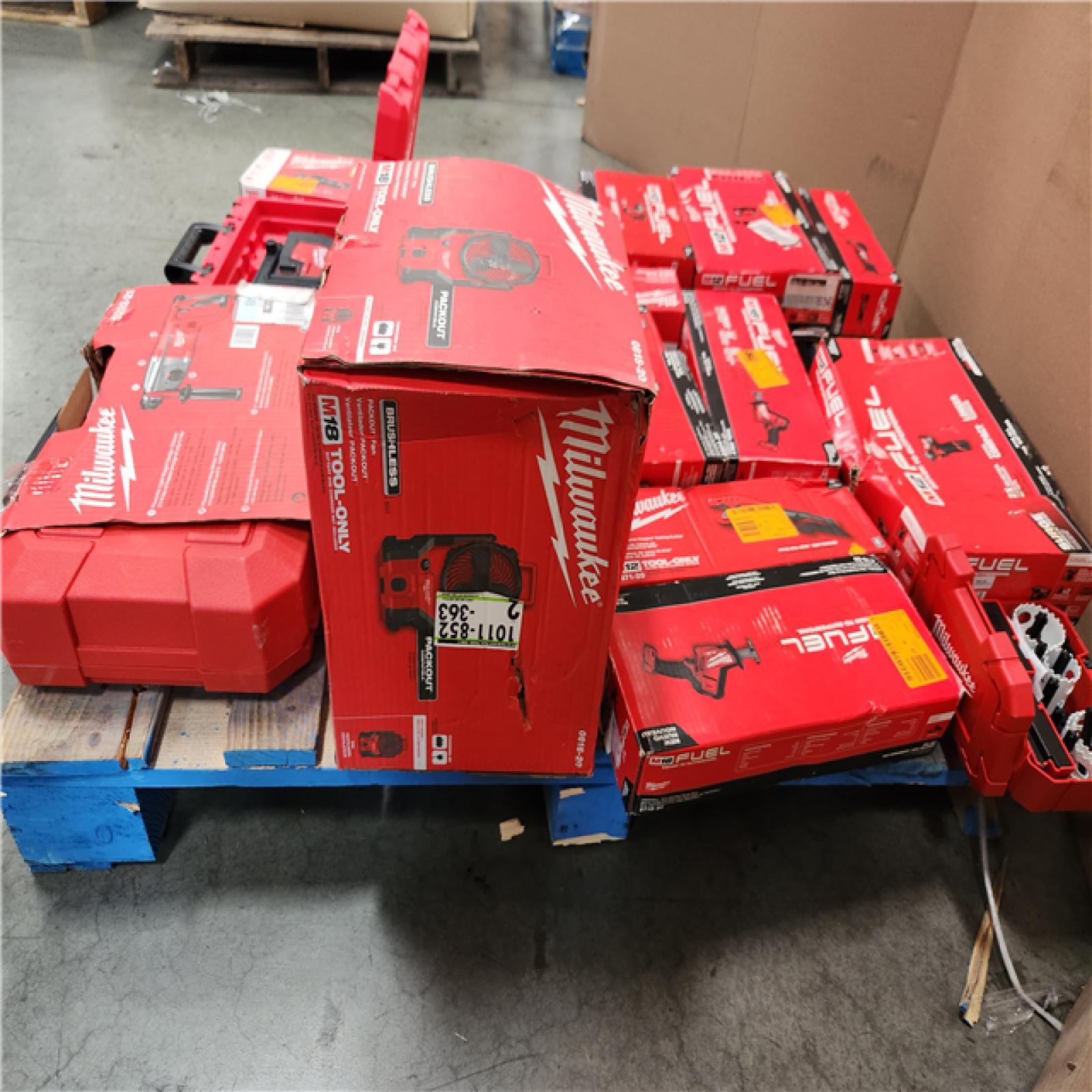 CALIFORNIA AS-IS TOOL PALLET