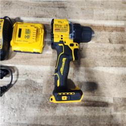 HOUSTON LOCATION - AS - IS DEWALT Atomic 20V Lithium-Ion Cordless Compact 1/2 in. Drill/Driver Kit