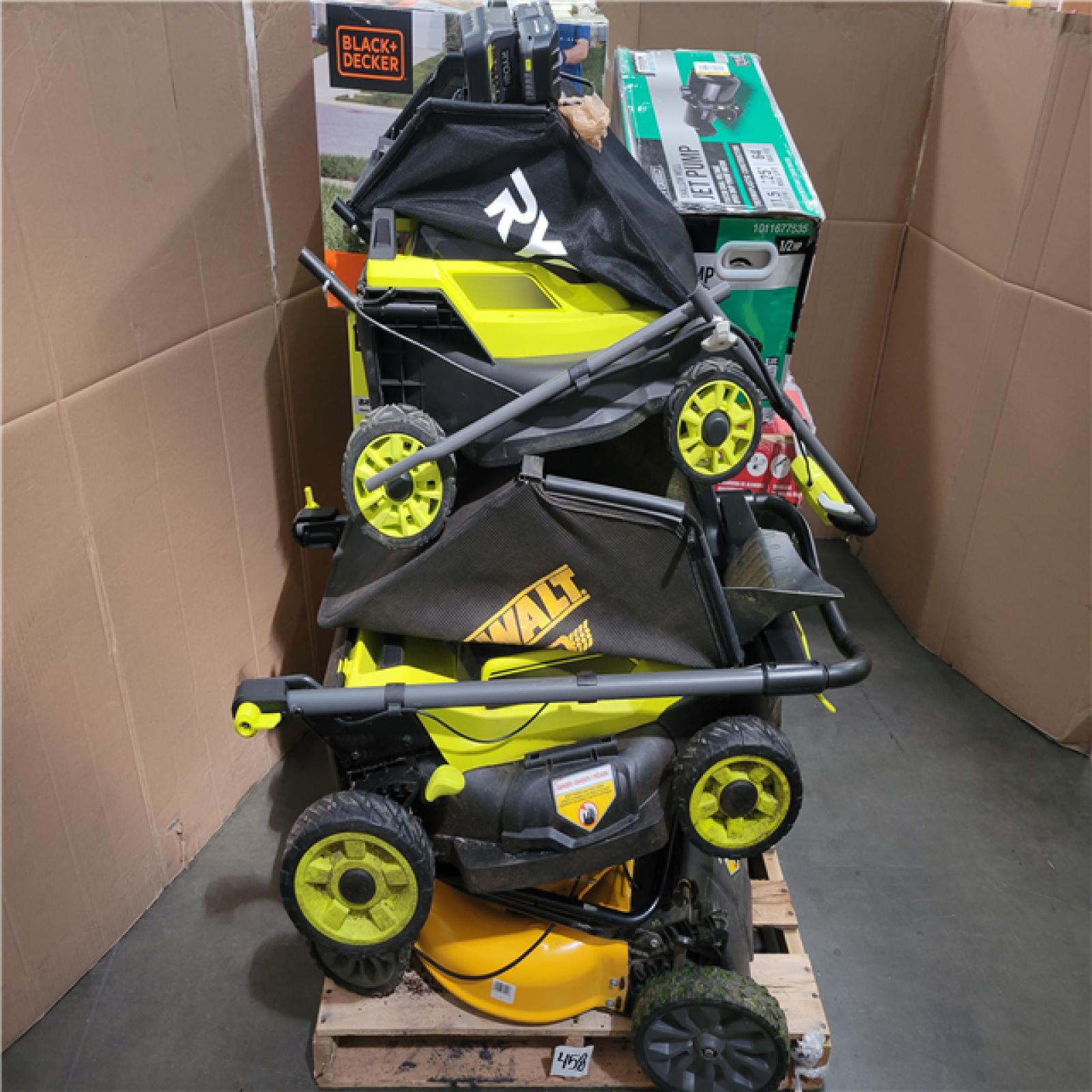 CALIFORNIA AS-IS OUTDOOR POWER EQUIPMENT