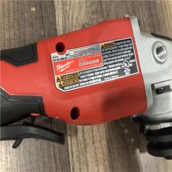 AS-IS Milwaukee 18V Lithium-Ion Brushless Cordless 4-1/2 in./5 in. Grinder w/Paddle Switch (Tool-Only)