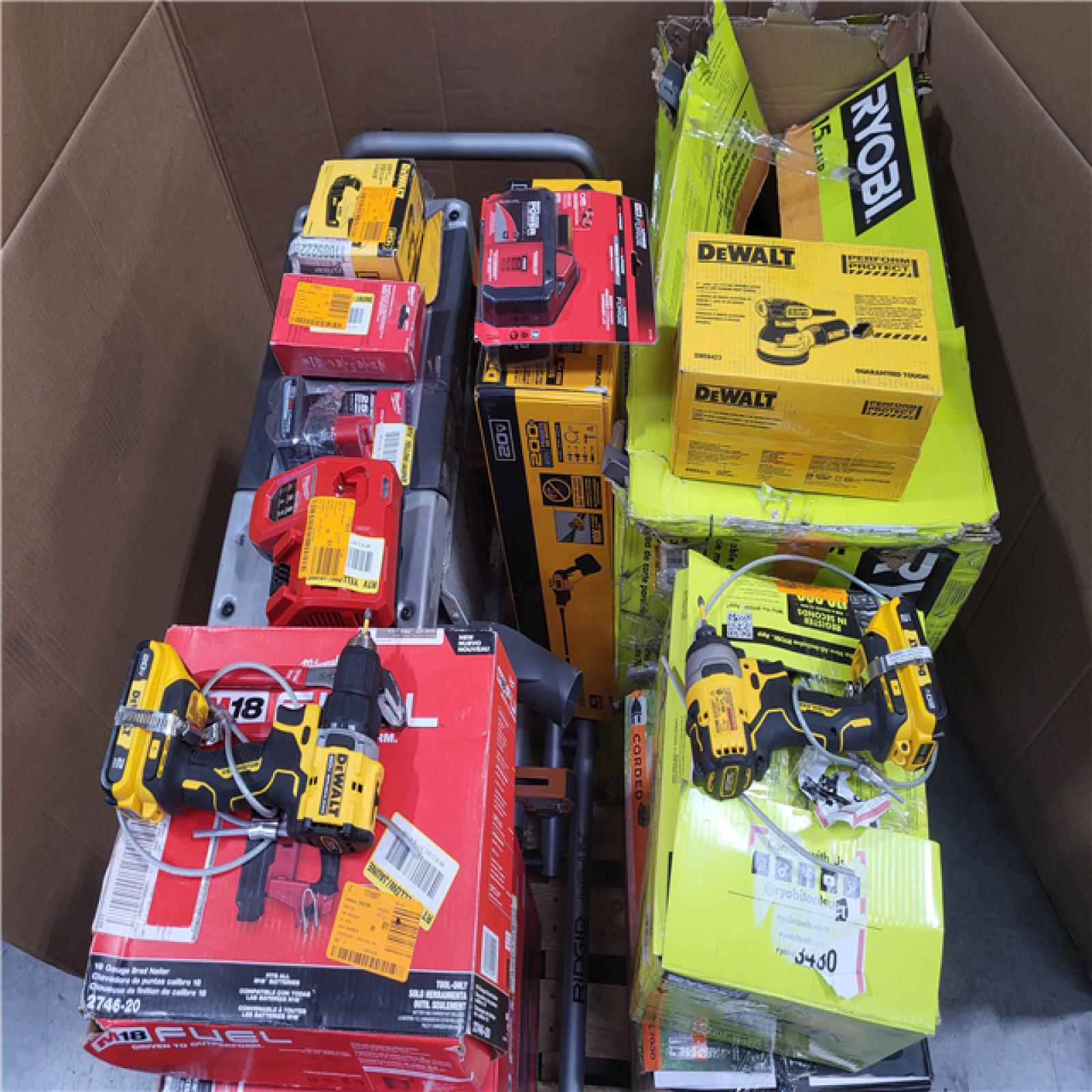 CALIFORNIA AS-IS TOOL PALLET