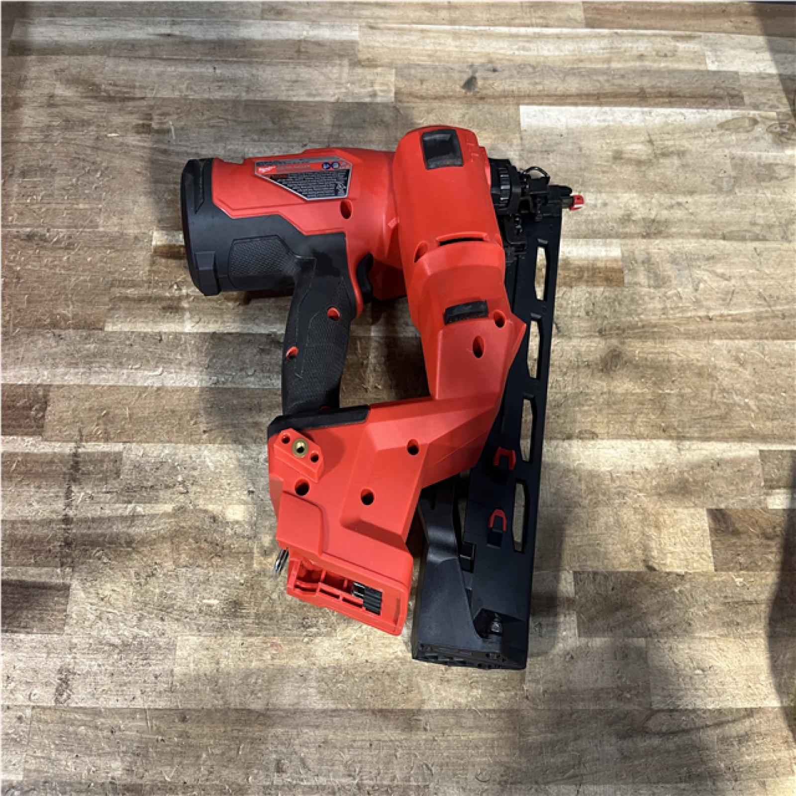 Houston Location AS-IS Milwaukee FUEL 18-Volt Lithium-Ion Brushless Cordless Gen II 16-Gauge Angled Finish Nailer (Tool-Only)