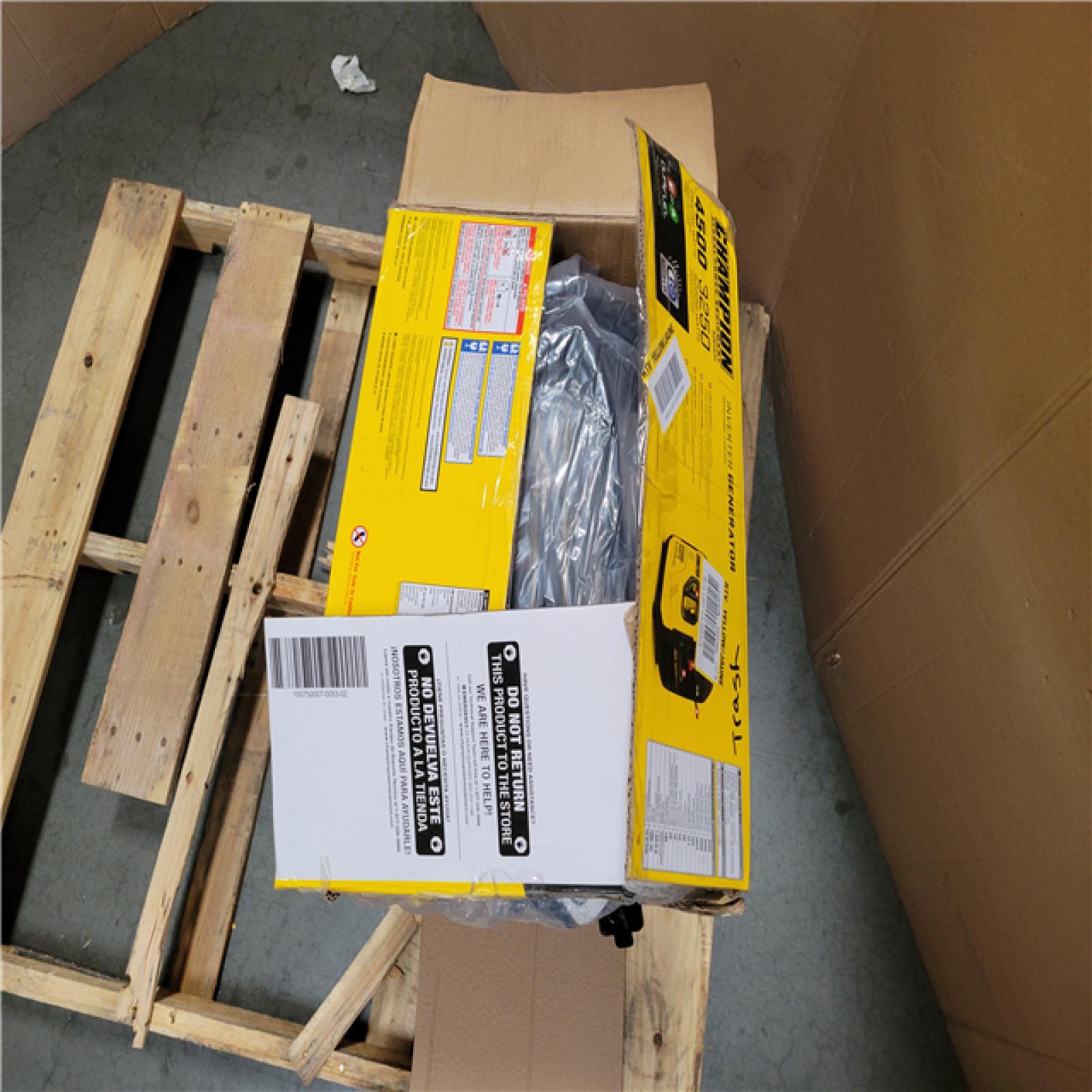 CALIFORNIA AS-IS CHAMPION 4500 PORTABLE GENERATOR