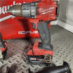 Houston Location - AS-IS Milwaukee M18 Drill & Hex Impact Combination Wrench - Appears IN USED Condition