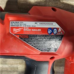 HOUSTON LOCATION - AS-IS Milwaukee M18 Fuel 18V Brushless 18-Gauge Brad Nailer 2746-20 (Bare Tool)