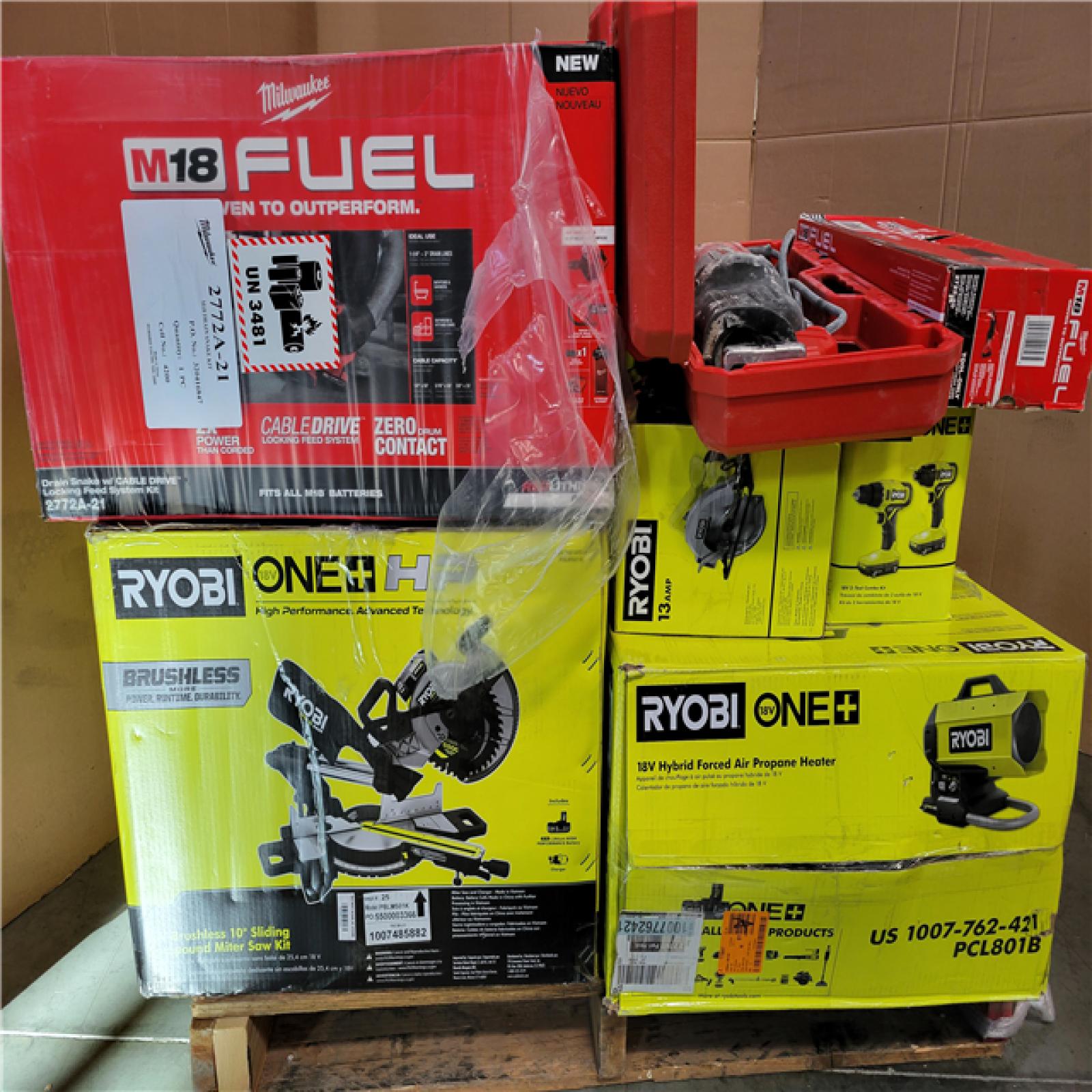 CALIFORNIA AS-IS TOOL PALLET