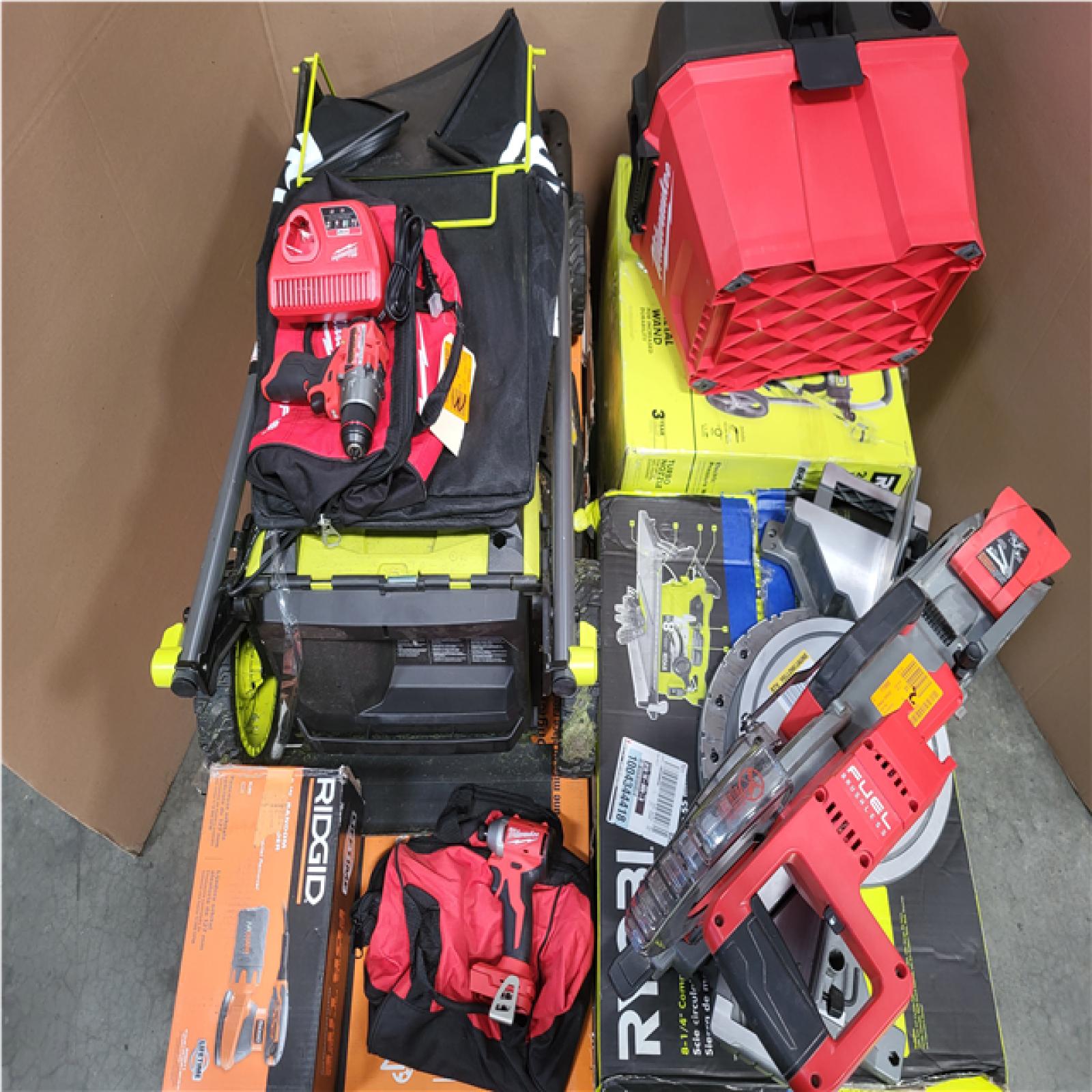 CALIFORNIA AS-IS TOOL PALLET