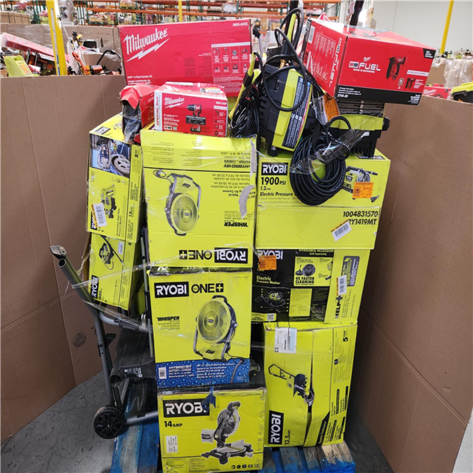 CALIFORNIA AS-IS TOOL PALLET