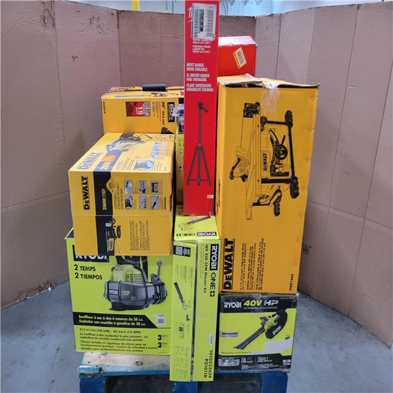 CALIFORNIA AS-IS TOOL PALLET