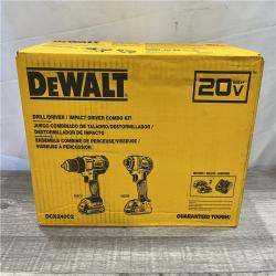 NEW - DEWALT 20V MAX Cordless Drill/Impact 2 Tool Combo Kit