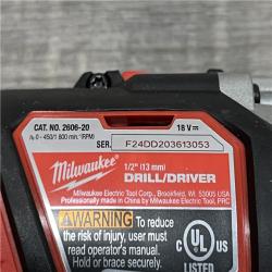 AS-IS Milwaukee 18V Lithium-Ion Cordless Drill Driver/Impact Driver Combo Kit