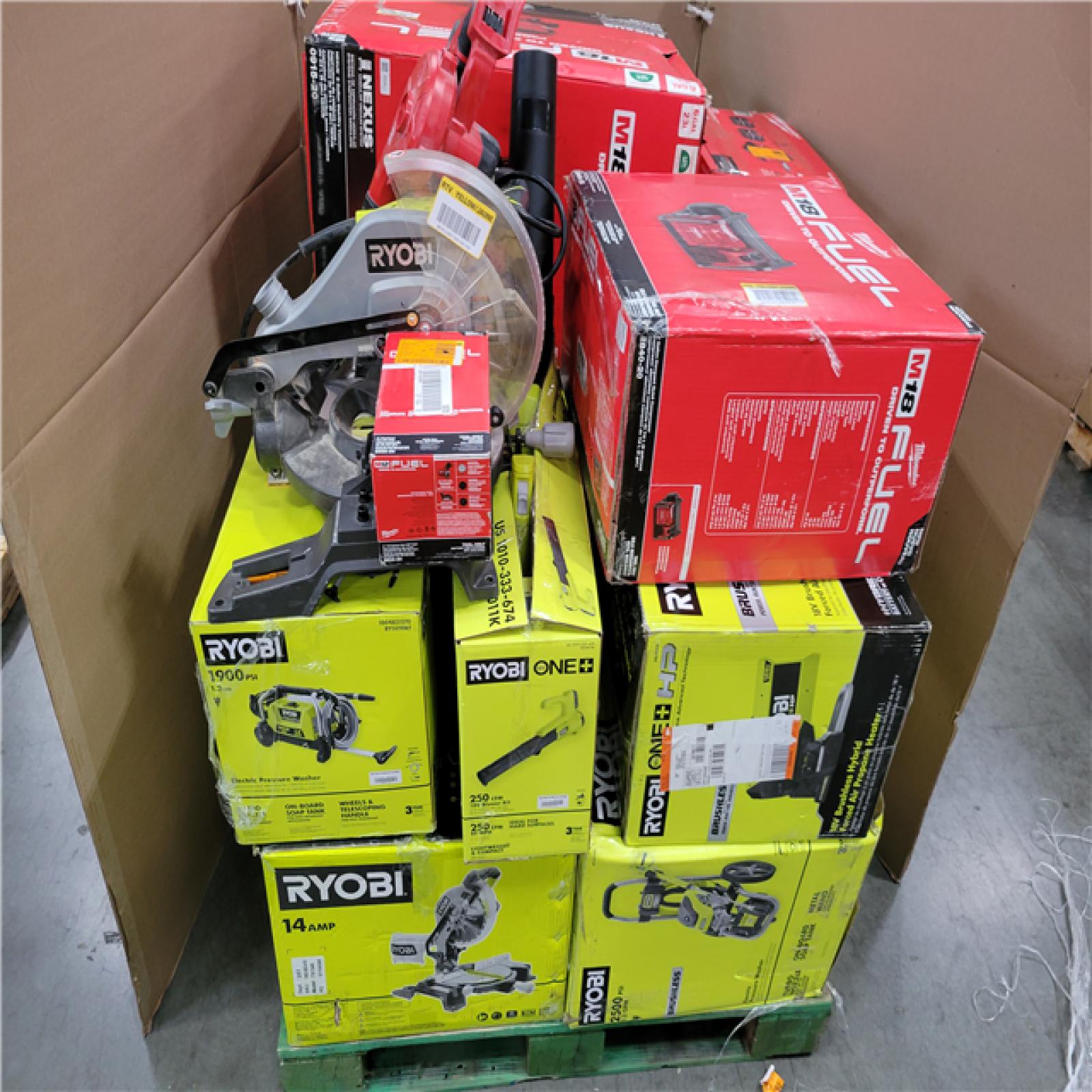 CALIFORNIA AS-IS TOOL PALLET