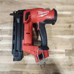 HOUSTON LOCATION - AS-IS Milwaukee FUEL 18-Volt Lithium-Ion Brushless Cordless Gen II 18-Gauge Brad Nailer (Tool-Only)