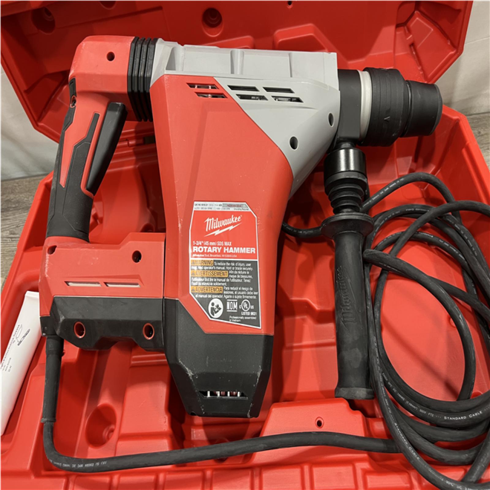 AS-IS Milwaukee 1-3/4 in. SDS-MAX Rotary Hammer