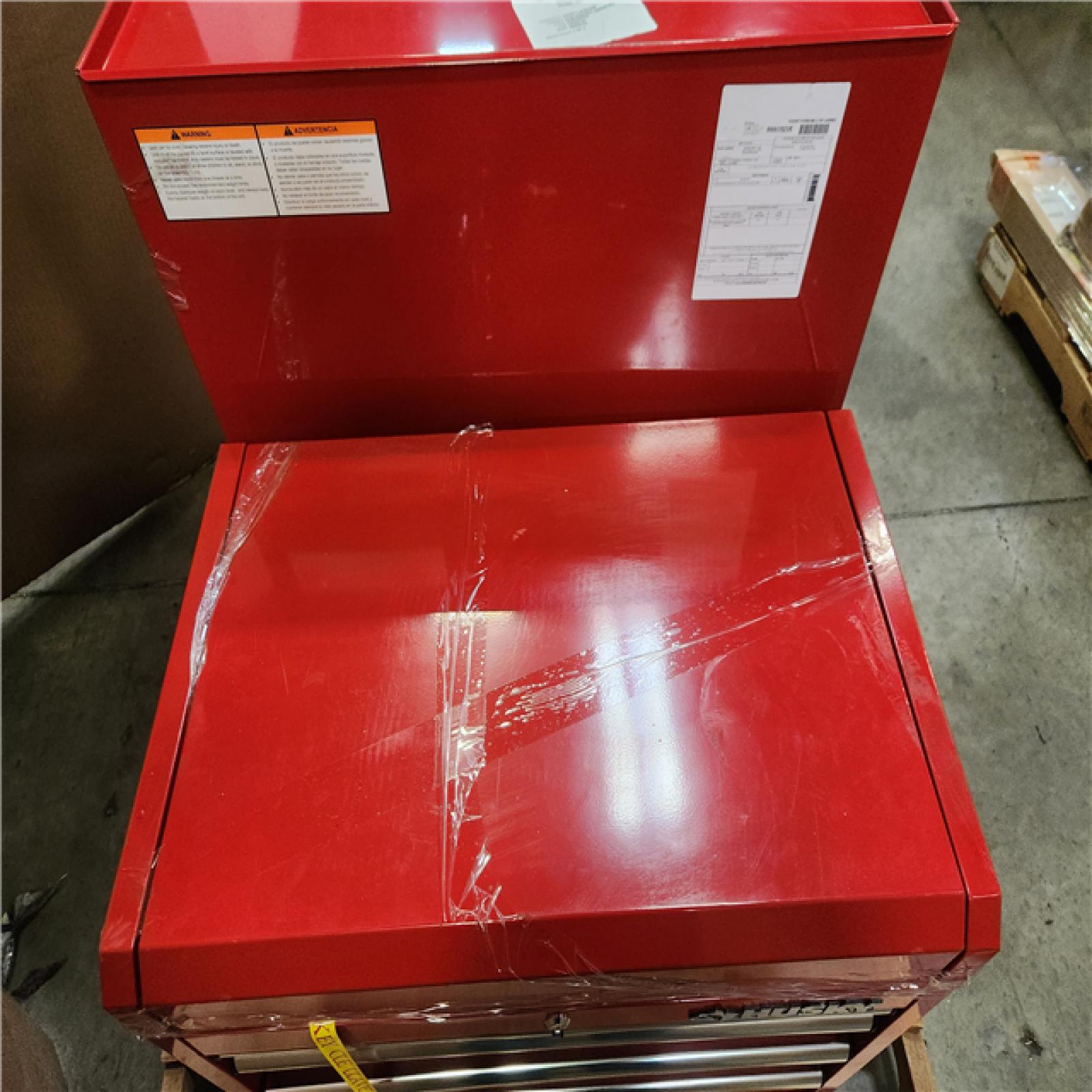 Phoenix Husky Tool Storage 27 in. W x 18 in. D Standard Duty Red Rolling Tool Chest Combo