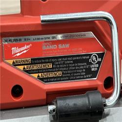 AS-IS Milwaukee FUEL 18V Lithium-Ion Brushless Cordless Compact Bandsaw (Tool-Only)