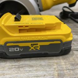 AS-IS DEWALT Atomic 20-Volt Maximum Lithium-Ion Cordless Brushless 4-1/2 in. Circular Saw Kit