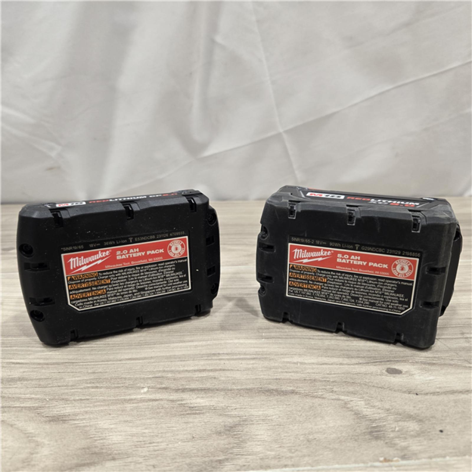AS-IS Milwaukee M18 18-Volt Lithium-Ion Battery Starter Kit