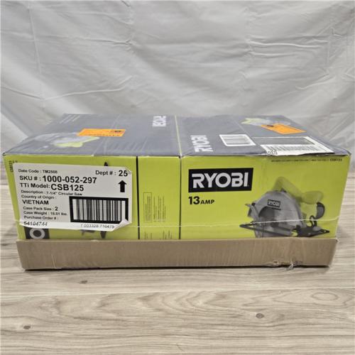NEW! - RYOBI 13 Amp 7-1/4 in. Circular Saw (QUANTITY OF 2)