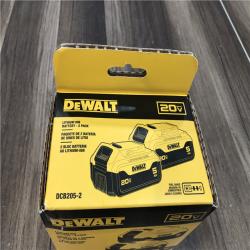 NEW- DEWALT 20V MAX Lithium-Ion 5.0Ah Battery (2-Pack)
