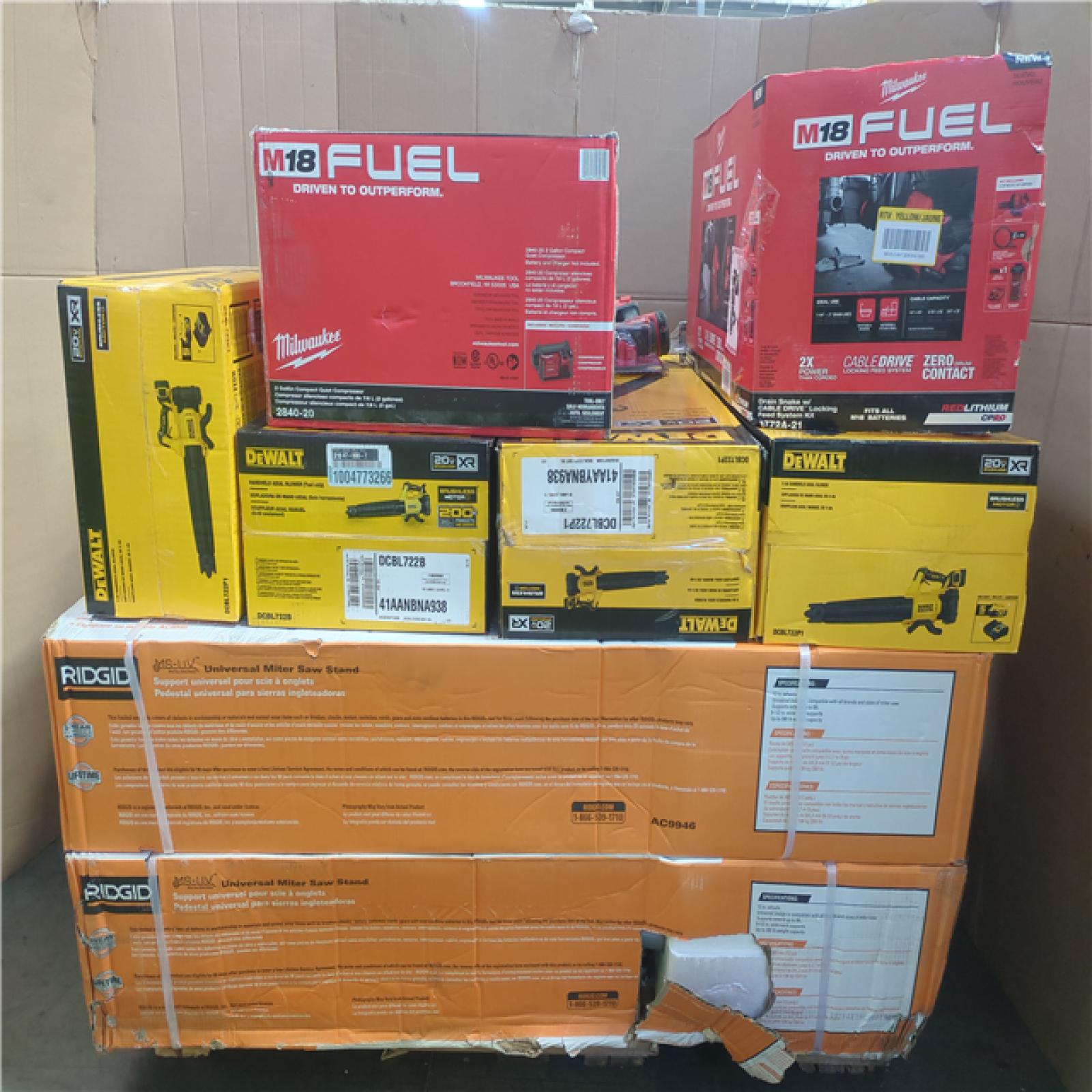 CALIFORNIA AS-IS TOOL PALLET