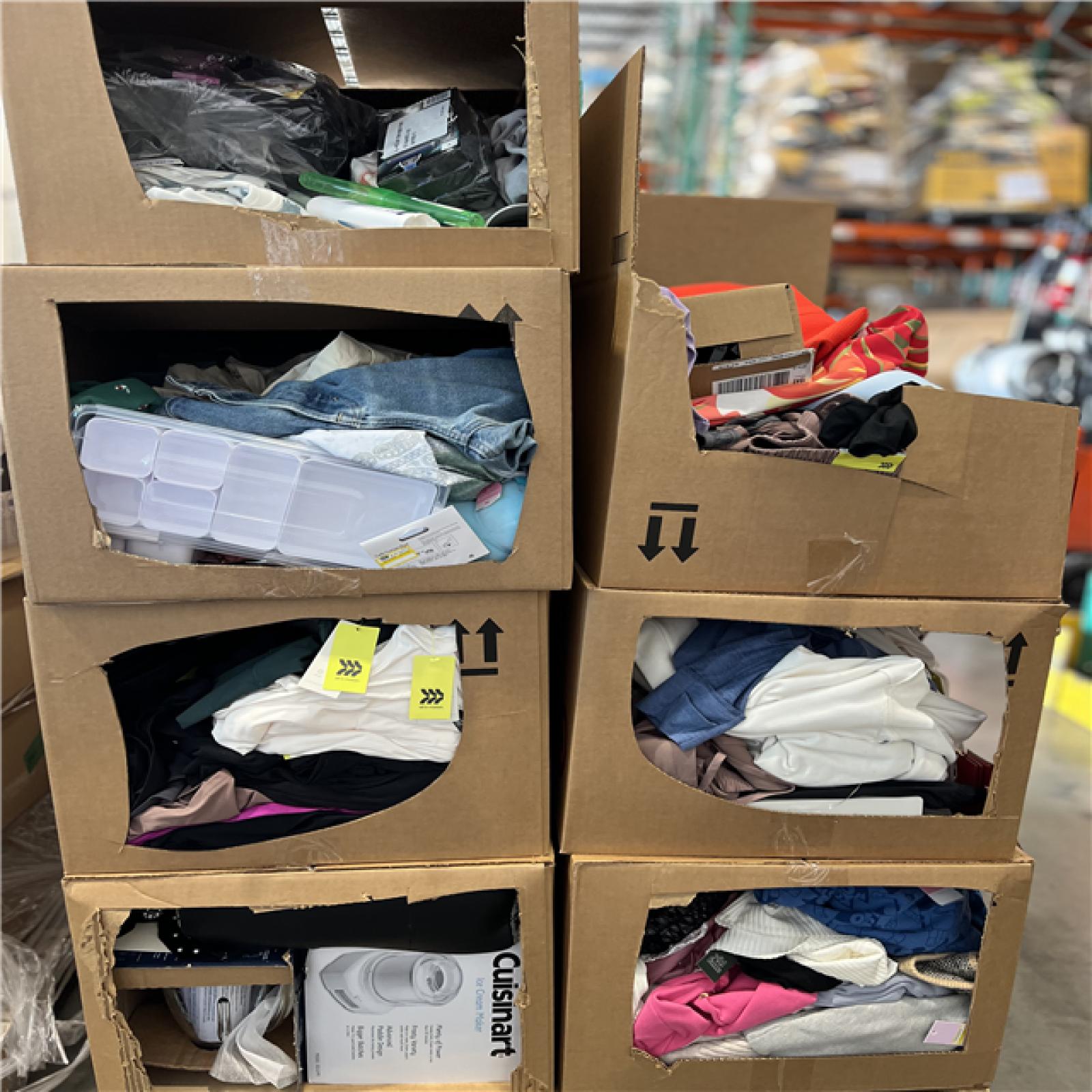 DALLAS LOCATION -BULLSEYE CLOTHING, HOME GOODS, & (1) NEW! GAMING LAPTOP - LOT OF 2