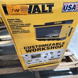 California NEW DeWalt Power Tool Wall Cabinet