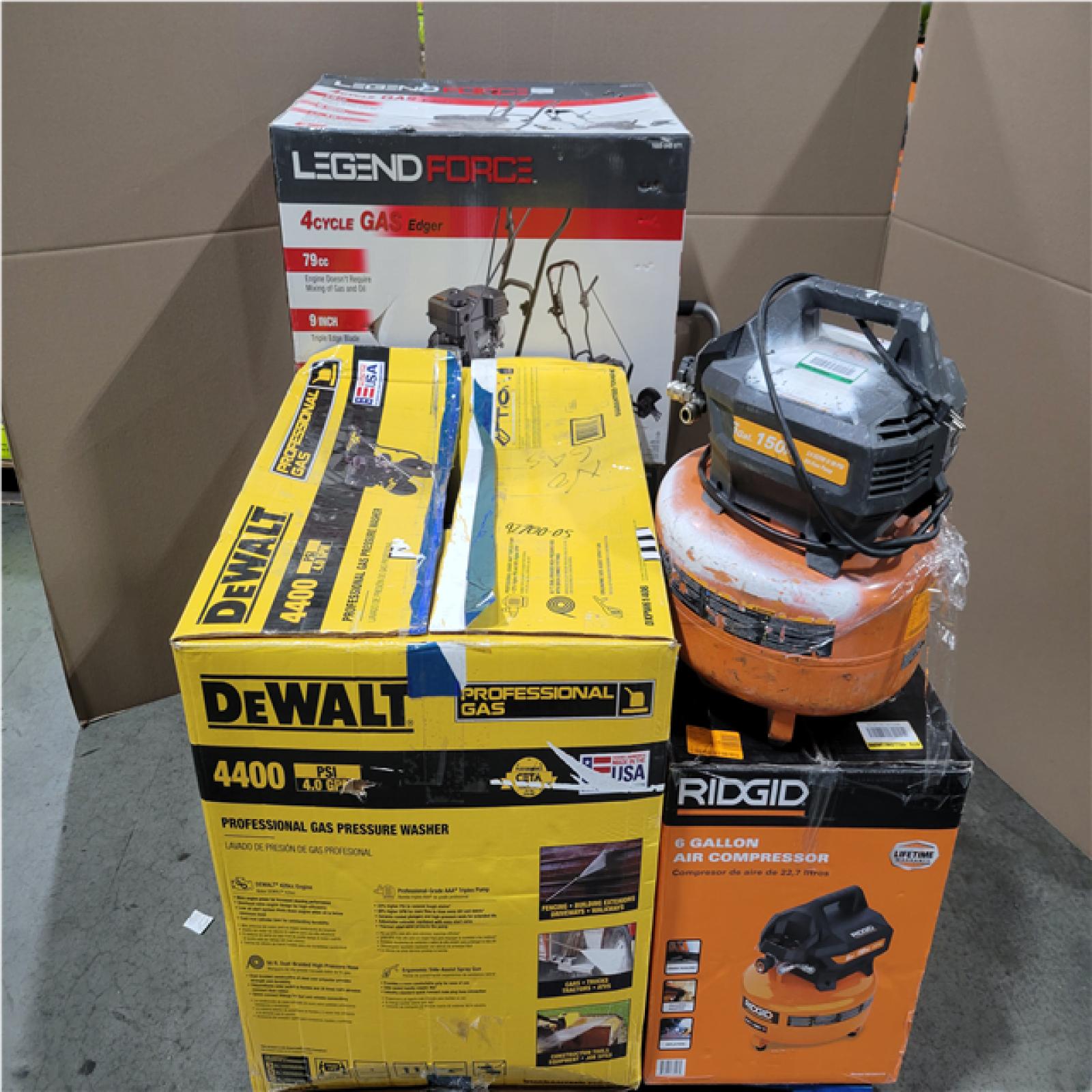 CALIFORNIA AS-IS OUTDOOR POWER EQUIPMENT