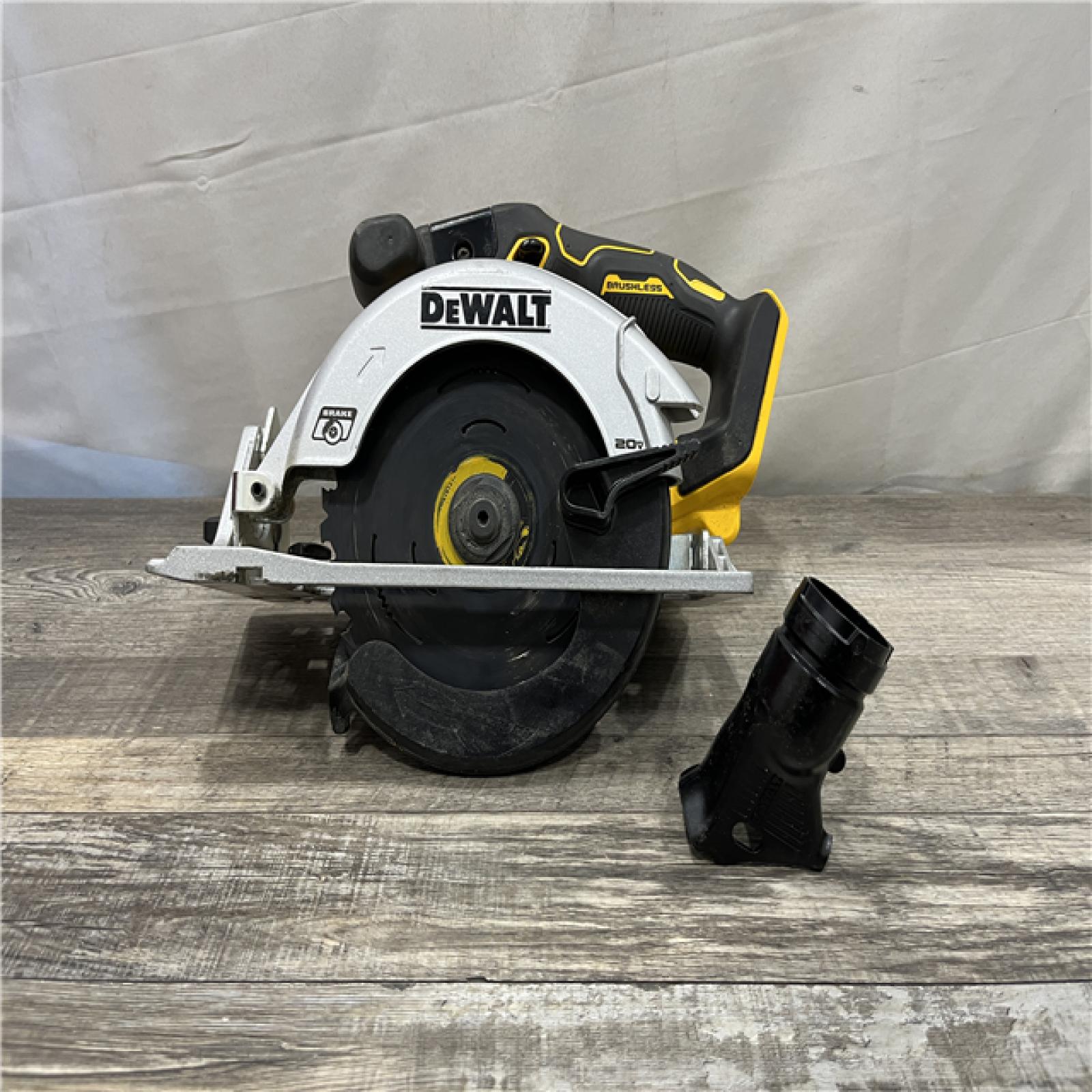 AS-IS DEWALT 20V MAX Cordless Brushless 6-1/2 in. Sidewinder Style Circular Saw (Tool Only)