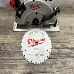 AS-IS Milwaukee 18V Lithium-Ion Brushless Cordless 7-1/4 in. Circular Saw (Tool-Only)
