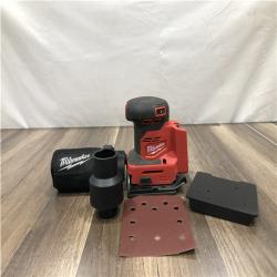 AS-IS Milwaukee 18V Lithium-Ion Cordless 1/4 in. Sheet Sander (Tool-Only)