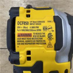 AS-IS DEWALT ATOMIC 20V MAX Cordless Brushless Compact 1/4 in. Impact Driver (Tool Only)