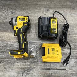 AS-IS DEWALT Atomic 20V Max Lithium-Ion Brushless Cordless Compact 1/4 in. Impact Driver Kit