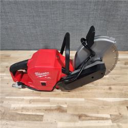 HOUSTON LOCATION - AS-IS (APPEARS LIKE NEW) Milwaukee FUEL ONE-KEY 18V Lithium-Ion Brushless Cordless 9 in. Cut Off Saw (Tool-Only)