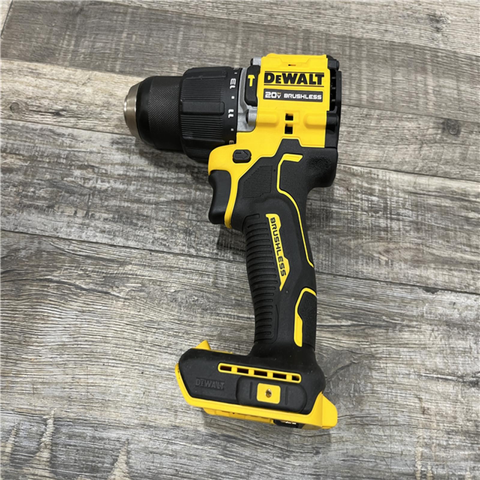 AS-IS DEWALT ATOMIC 20V Lithium-Ion Cordless 1/2 in. Hammer Drill Kit