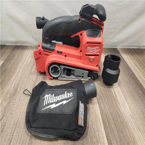 AS-IS- Milwaukee M18 FUEL 18-Volt Lithium-Ion Cordless Belt Sander (Tool-Only)