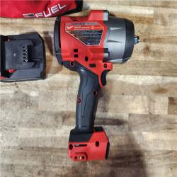 HOUSTON LOCATION - AS - IS Milwaukee FUEL 18V Lithium-Ion Brushless Cordless 1/2 in. Impact Wrench w/ BAG KIT
