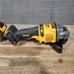 HOUSTON LOCATION - AS-IS DeWalt FLEXVOLT 60V Cordless 4-1/2 to 6 in. Grinder Kit (Battery & Charger)