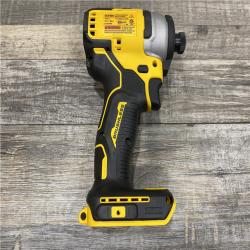 AS-IS DEWALT Atomic 20V Max Lithium-Ion Brushless Cordless Compact 1/4 in. Impact Driver Kit