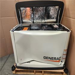California AS-IS Generac Guardian 22kW Generator (Damage to front)  Includes Automatic Transfer Switch