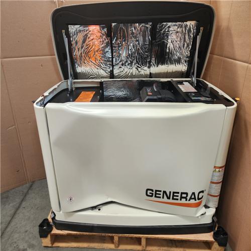 California AS-IS Generac Guardian 22kW Generator (Damage to front)  Includes Automatic Transfer Switch