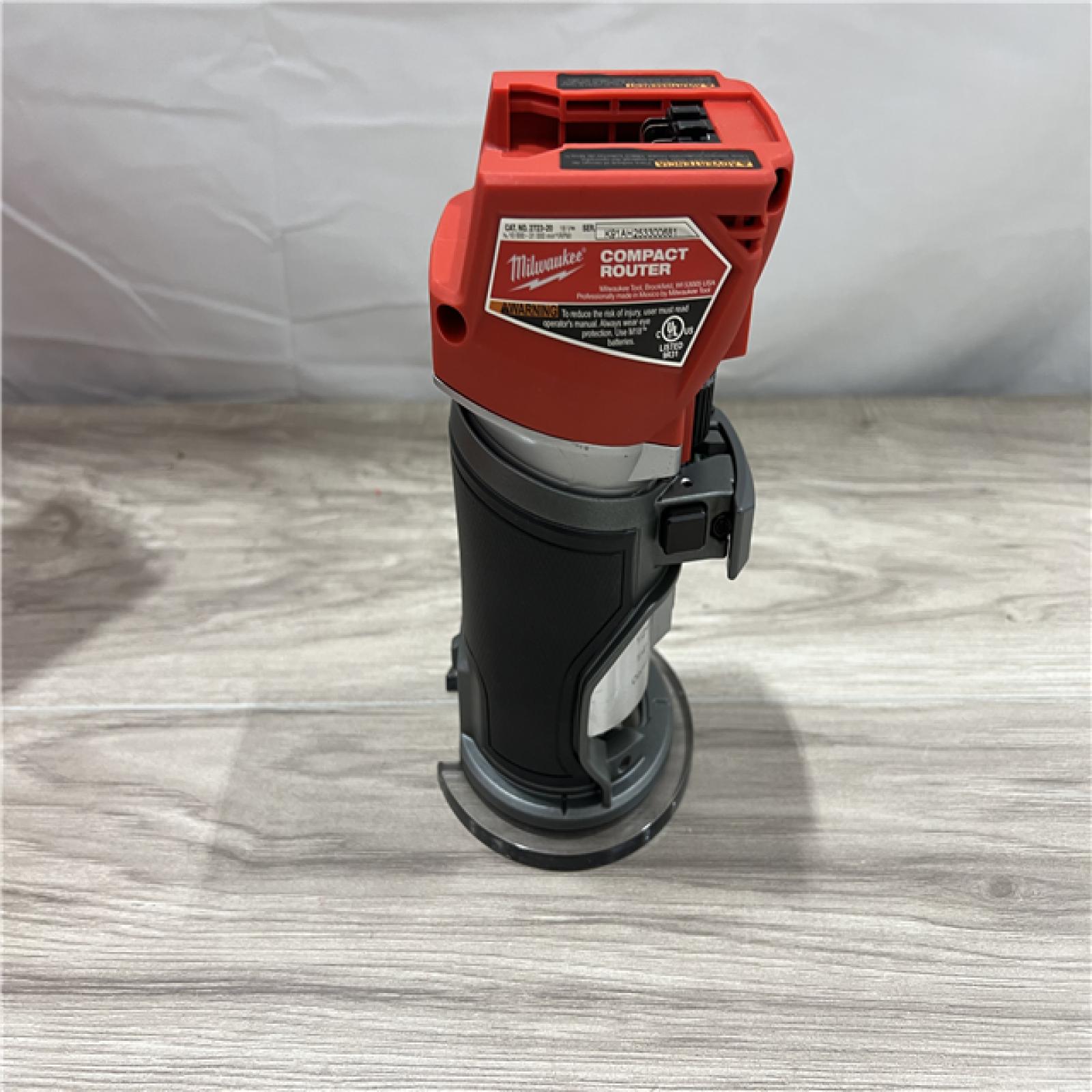 AS-IS Milwaukee M18 FUEL 18V Lithium-Ion Brushless Cordless Compact Router (Tool-Only)