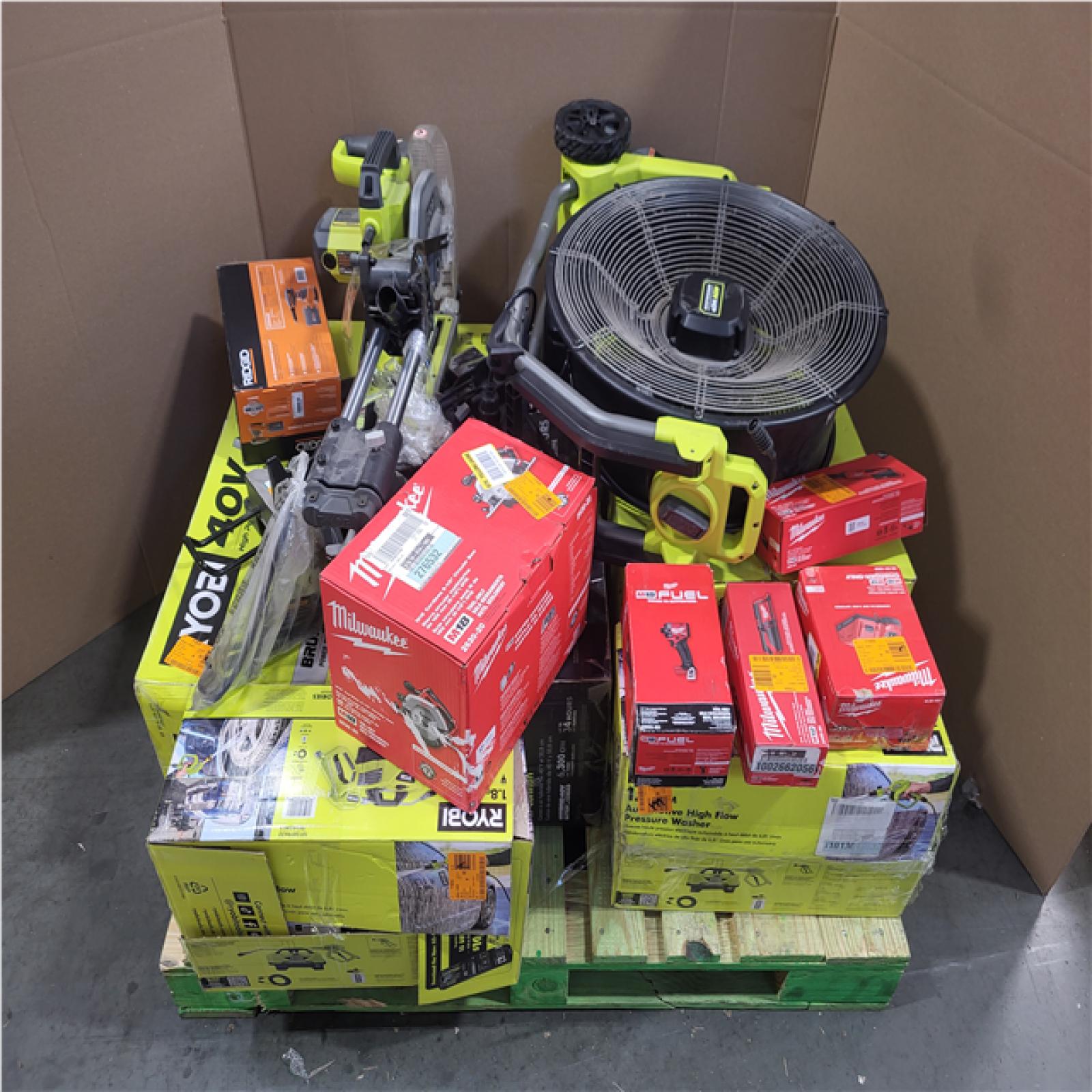 CALIFORNIA AS-IS TOOL PALLET
