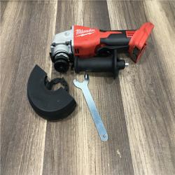 AS-IS Milwaukee 18V Lithium-Ion Brushless Cordless 4-1/2 in./5 in. Grinder w/Paddle Switch (Tool-Only)