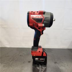 AS-IS  Milwaukee M18 1/2 in. Cordless Brushless High Torque Impact Wrench Kit (Battery & Charger)