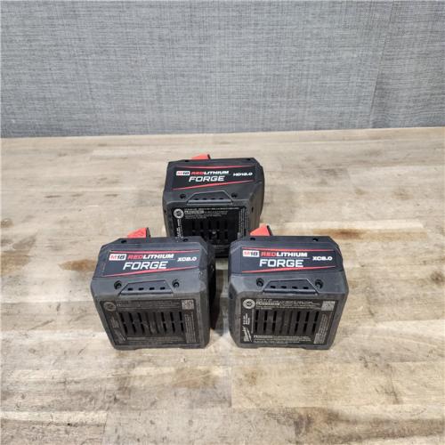 HOUSTON LOCATION - AS-IS MILWAUKEE FORGE BATTERY PACK QTY - 3