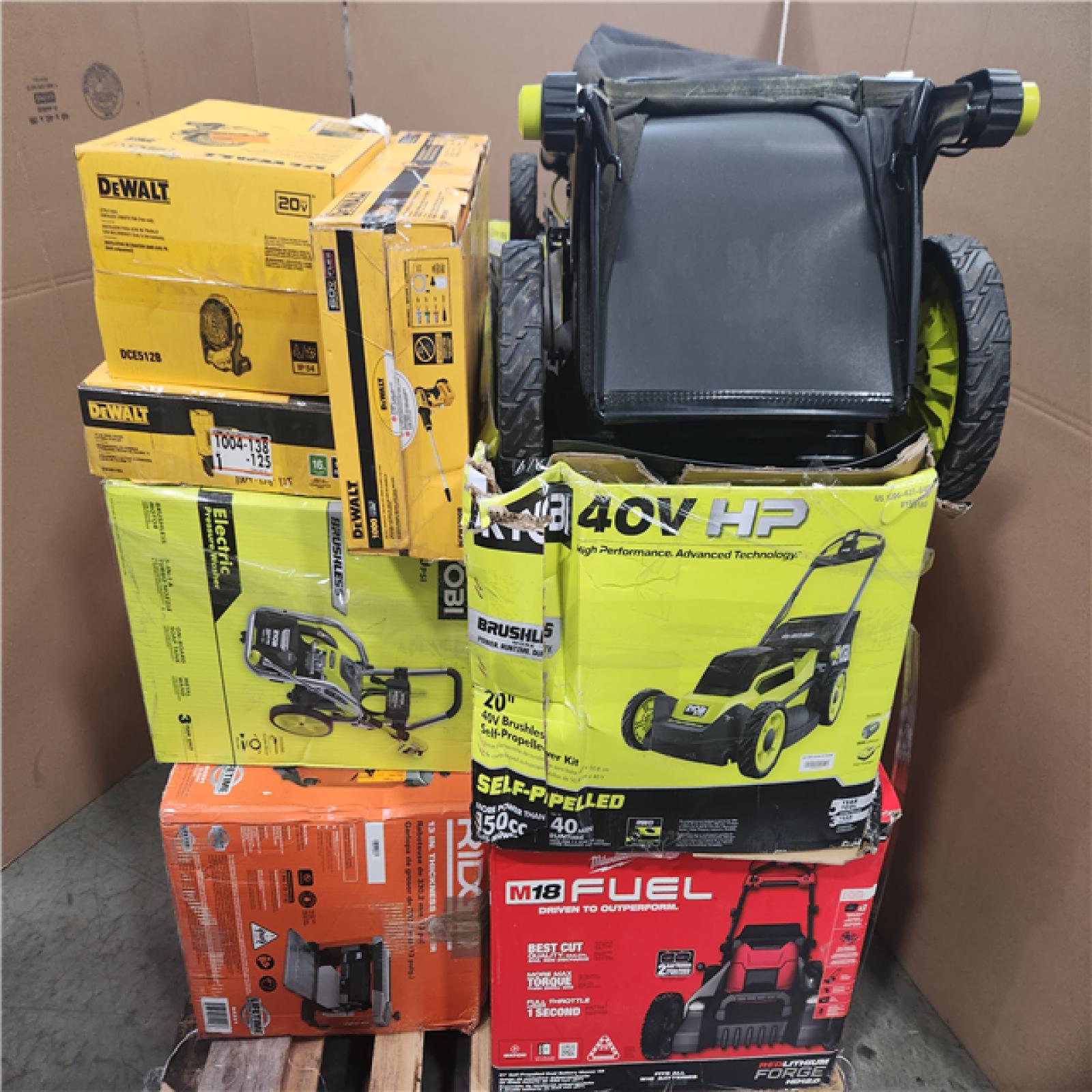 CALIFORNIA AS-IS TOOL PALLET
